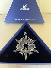 Swarovski 2007 Christmas Ornament Crystal Brand New No Ribbon
