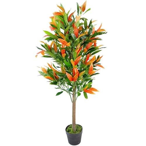 Artificial house plant - artificial, red