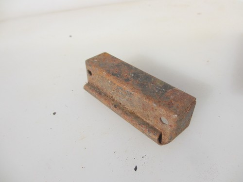 Vintage iron door keep catch - keep,