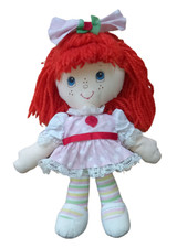 Strawberry Shortcake Dolls STRAWBERRY BERRYKIN RAG DOLL 12" Ragdoll Vintage 1991