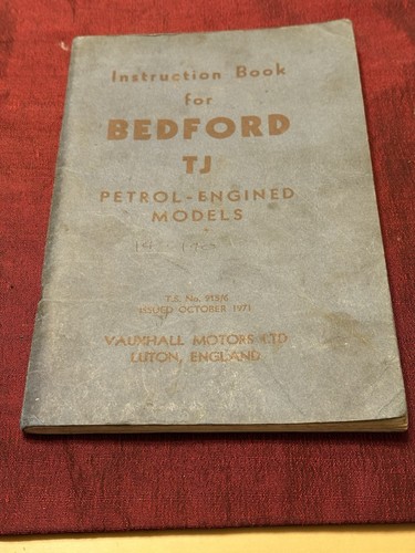 Bedford petrol engined - tj, petrol-engined