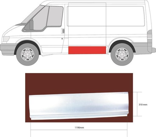 Weld panel r outer - panel, l/r