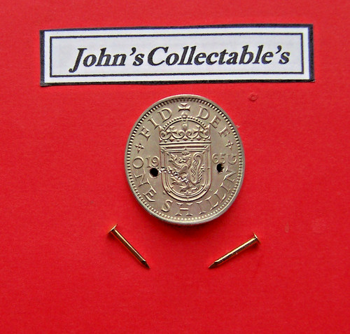 1965 old english shilling - shilling, (