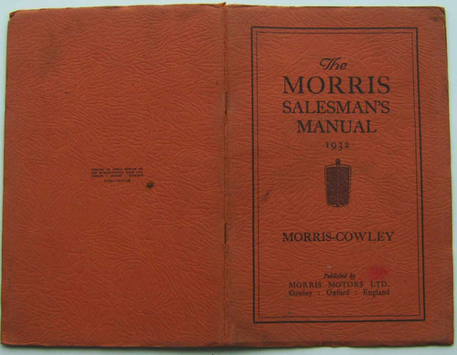Morris cowley 1932 original - 1932, uk