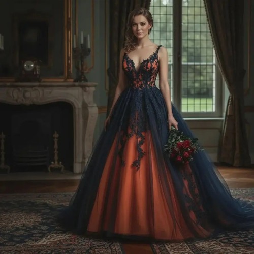 Vintage black gothic wedding - vintage,