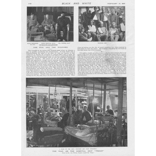 Boer war scenes the - boer, on