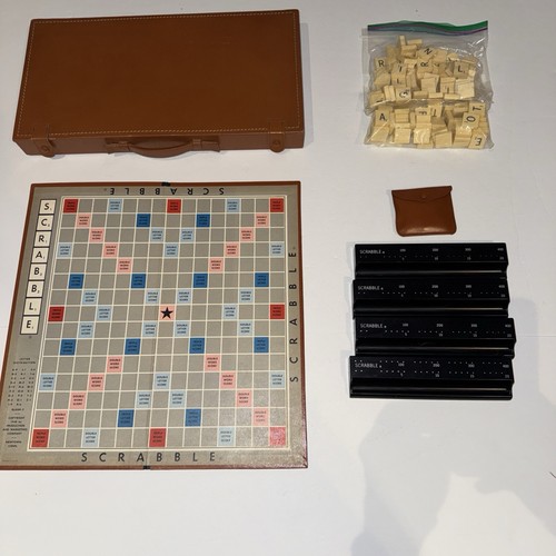 Vintage scrabble deluxe - vintage,