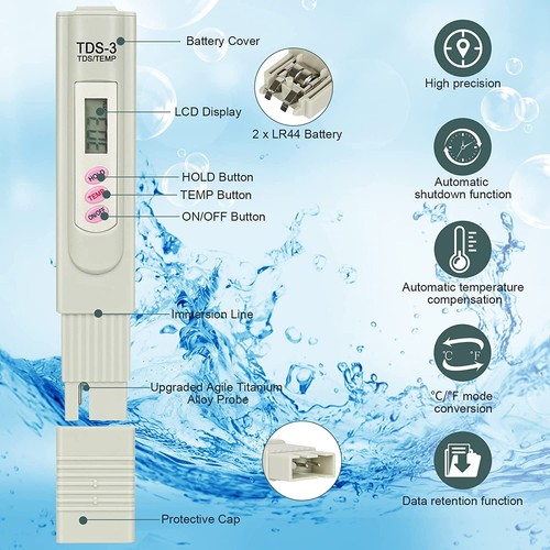 Digital tds meter water - water, tester