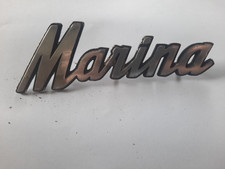Morris Marina car emblem 1970s