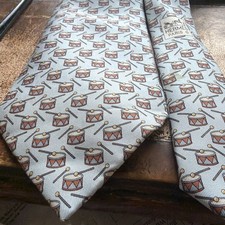 HERMÈS Men's Silk Tie Light