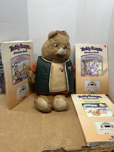 Vintage 1985 teddy ruxpin - vintage,
