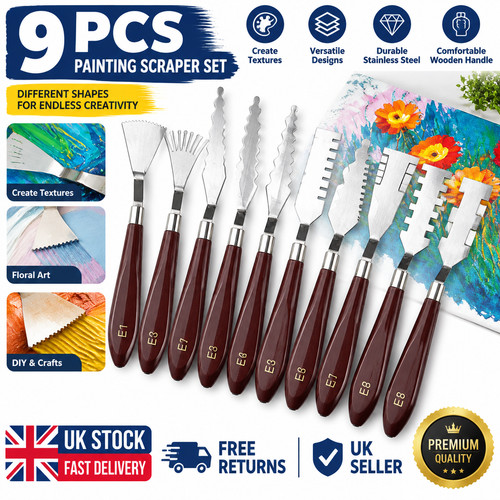 Pcs palette knives - 9x,