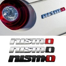 1PCS Per NISSAN NISMO FAIRLADY GTR 370Z Lato Posteriore metallo LOGO Emblemi
