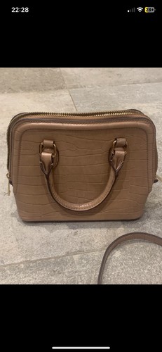 Zara nude faux leather - zara,