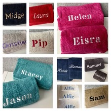 Personalised Towels