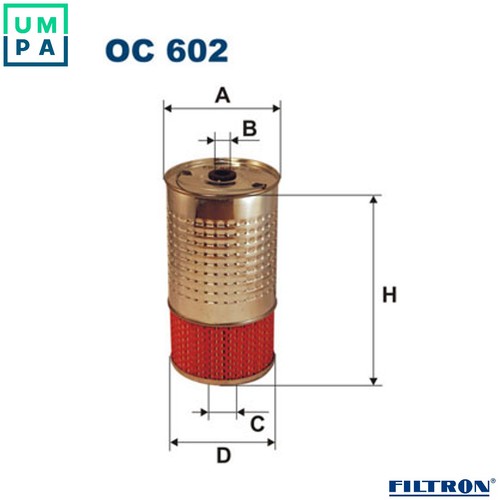 Oil filter 602 - for, daewoo