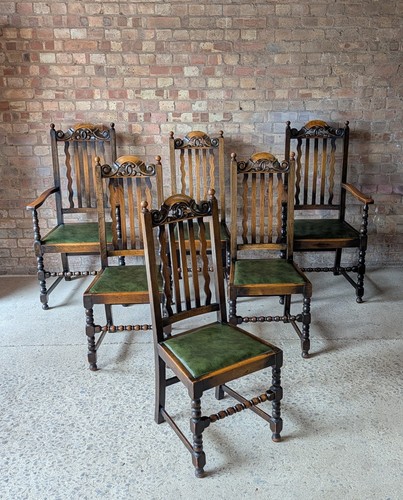 Set antique early 20th - 6,