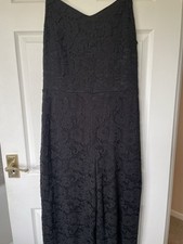 George Black Lace Jumpsuit