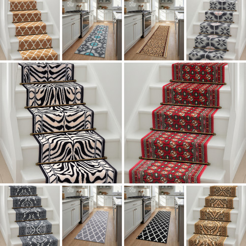 Stair runner rug - runner, wearing