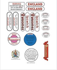 Ransomes MG6 Lawn Mower Decal