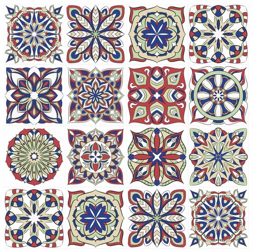 Tile stickers mosaic - tile,