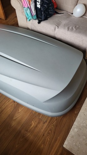 Large roof box 450l - roof, grey