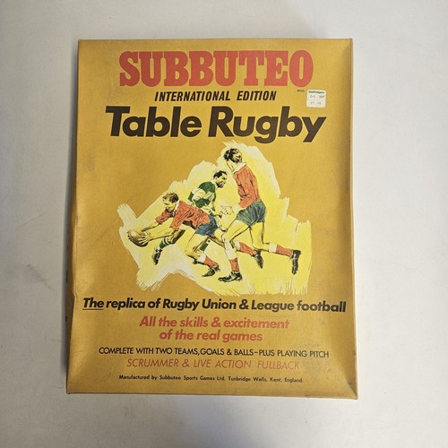 Vintage subuteo table rugby - vintage,
