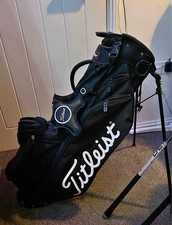 Titleist 4 Players Black stand bag excellent condition 