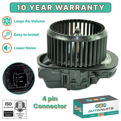 Heater blower motor fan with - heater,