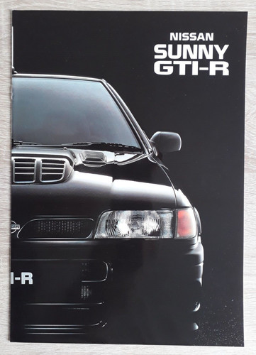 Nissan sunny gti brochure - sunny,