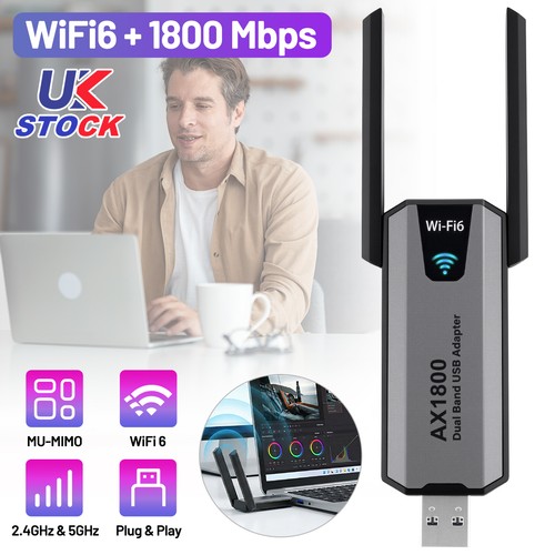 Wireless wifi usb adaptor - wireless, 6