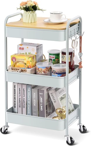 Kingrack tier rolling cart - rolling,