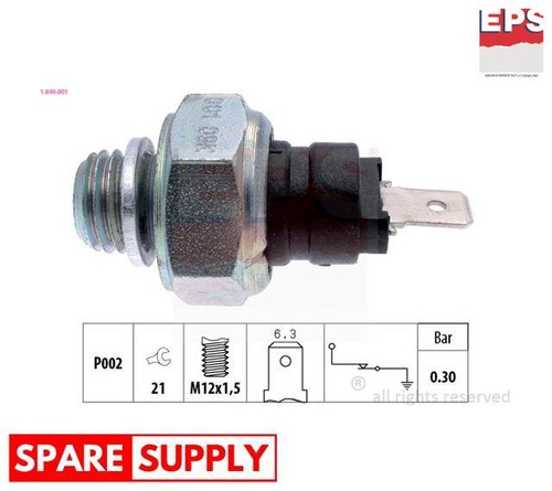 Oil pressure switch - switch, for