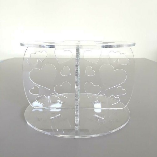 Hearts design round cake - hearts,