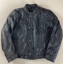 Leather Biker Jacket Cafe
