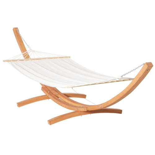 Wooden garden hammock with - wooden,