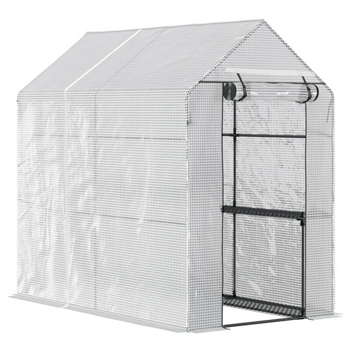 Walk greenhouse steel frame - walk,