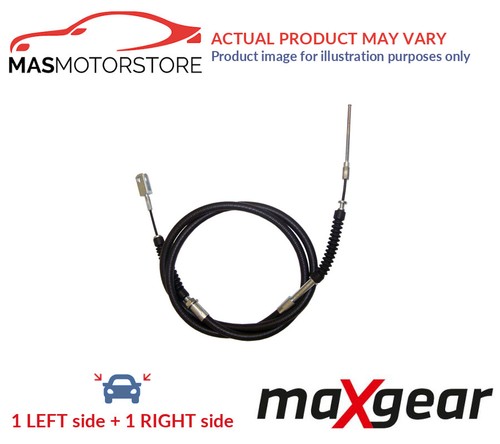 Handbrake cable pair front - handbrake,