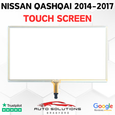 NISSAN QASHQAI 2014-2017 TOUCH SCREEN DIGITIZER RADIO MEDIA HEAD UNIT SAT NAV