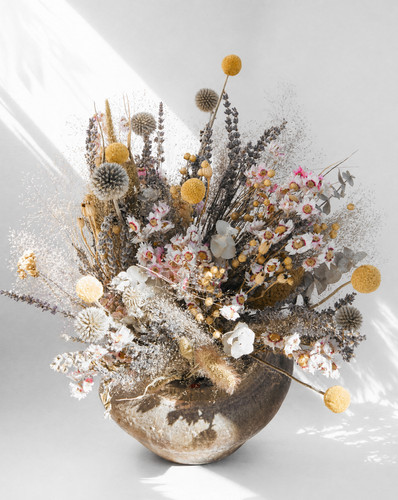 Dried flowers autumn harvest - dried,