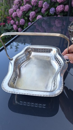 Antique silver plated - plated, serving