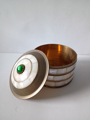 Vintage brass mother of - vintage,
