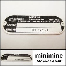 Classic Mini Chassis Plate