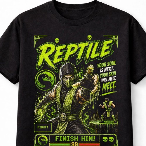 Reptile mortal kombat - mortal,