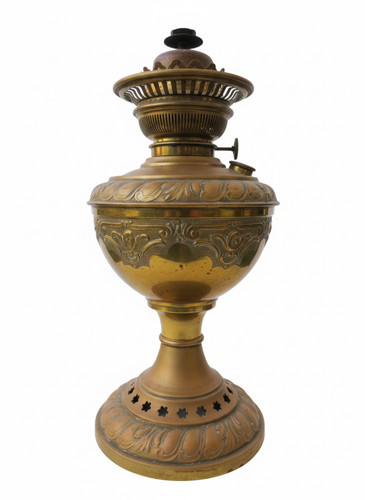 Antique central draught brass - draught,