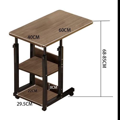 Rolling computer table stand - table,