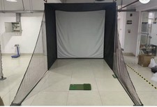 Golf Simulator Enclosure with
