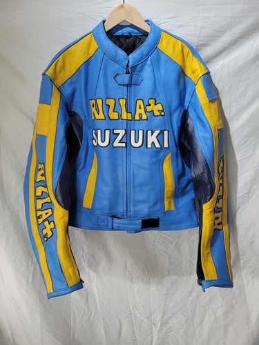 Suzuki rizla leather jacket - suzuki,