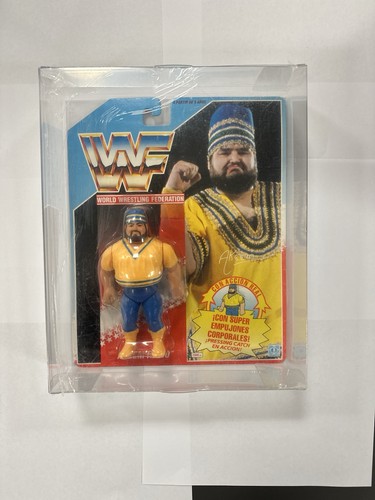Wwf hasbro moc akeem - wwf,