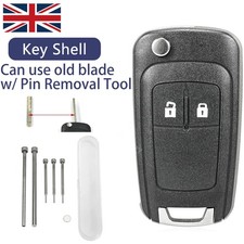 2 Button Remote Key Fob Shell